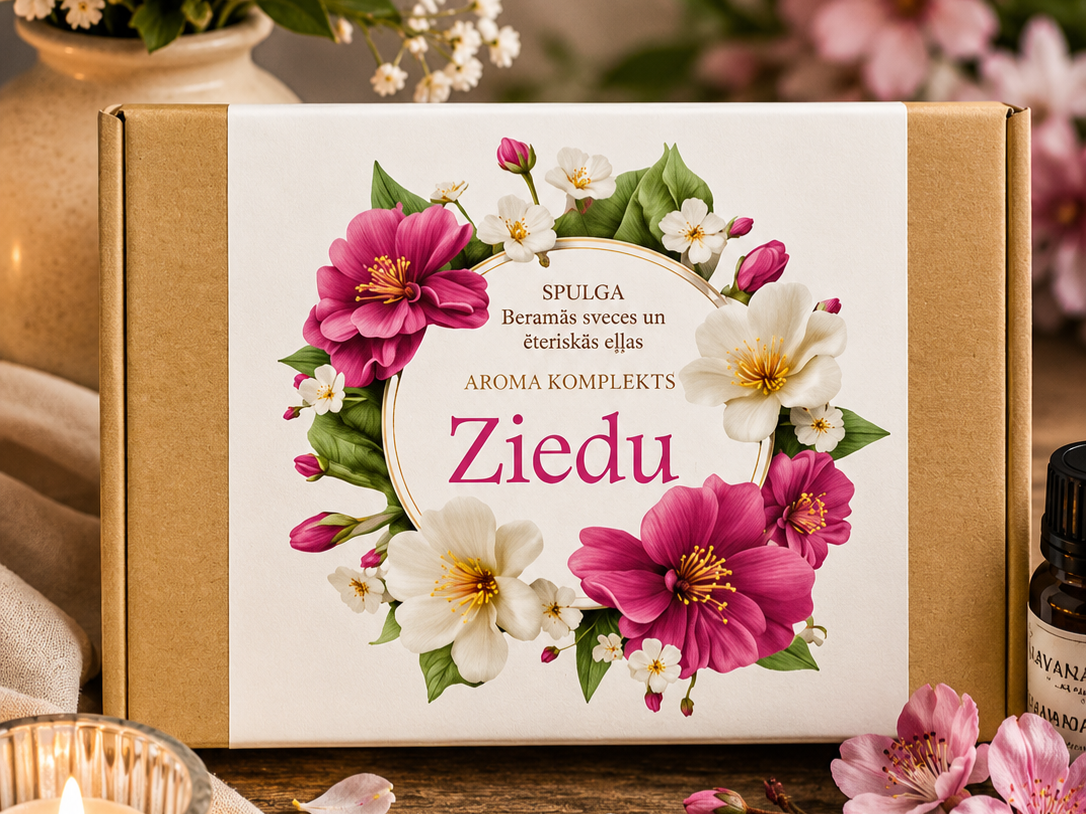 Aroma komplekts - Ziedu